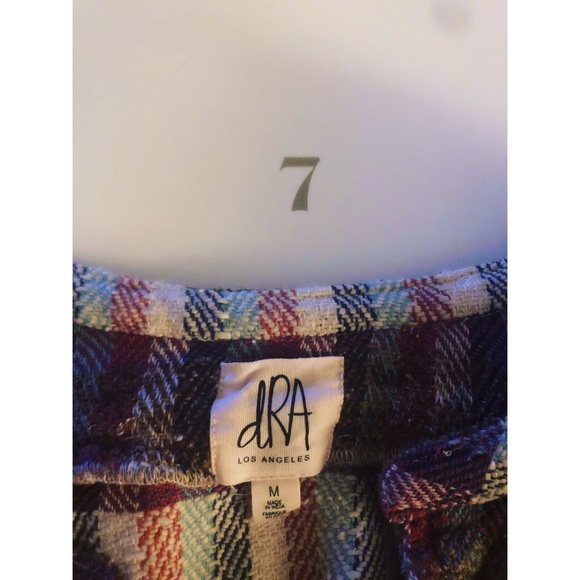 dRA Los Angels Anthropologie Kelsey Plaid Top - Picture 8 of 8